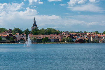 Panorama of V&auml;stervik town