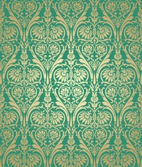 Paisley floral pattern , textile swatch , India	