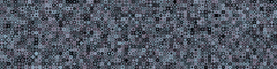 Pattern with random colored Circles Generative Art background illustration