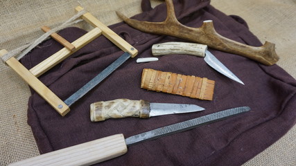 anglo saxon and medieval bone and antler working tools