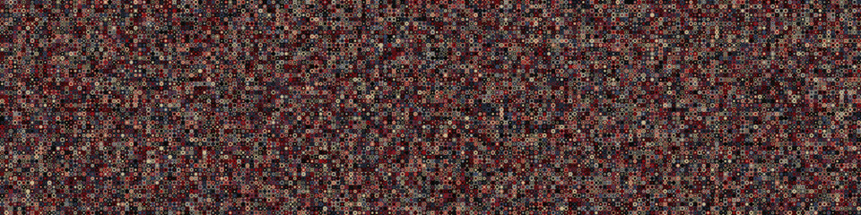Pattern with random colored Circles Generative Art background illustration
