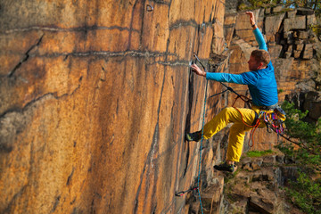 Kletterausflug in die Steinbrüche der Königshainer Berge
