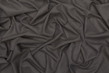 Creative of grey fabric with textile texture background