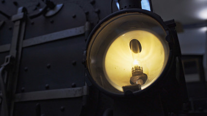 Lightness is the old steam locomotive