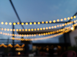 Colorful abstract bokeh lights  background.