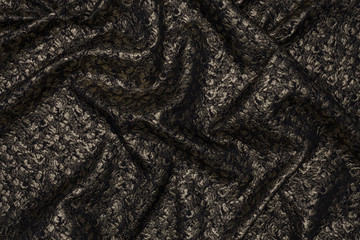 Creative of gray fabric with textile texture background