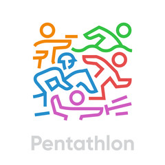 Modern Pentathlon pictogram