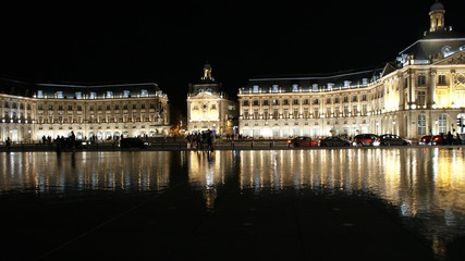 Stunning architecture of the French city of Bordeaux