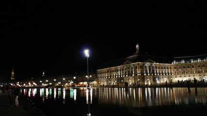 Stunning architecture of the French city of Bordeaux