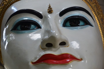 Liegender Buddha, Chaukhtatgyi-Tempel, Yangon, Myanmar