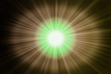 Fondo de estallido y destello marrón.