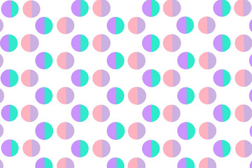 seamless polka dot pattern background 