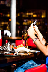 Wine, Pasta and Food Moment