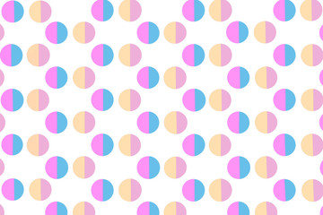 seamless polka dot pattern background 