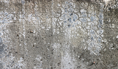 Traces of time left on the wall. Old concrete background. Faded walls. Abstract textures.