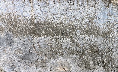 Traces of time left on the wall. Old concrete background. Faded walls. Abstract textures.