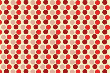 Fototapeta na wymiar seamless polka dot pattern background 