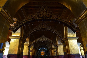 Obraz premium Mahamuni Buddha Pagoda, Mandalay