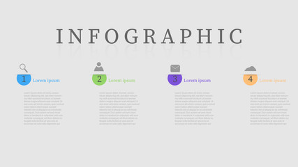 Business infographic presentation and chart Business and finance growth transformation to Successful.