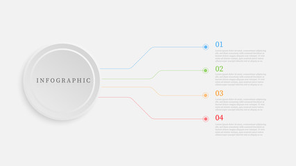 Business infographic presentation and chart Business and finance growth transformation to Successful.