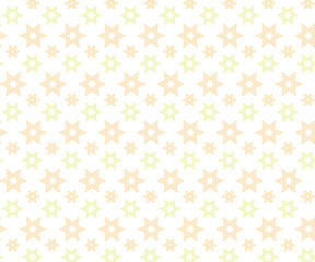 Repeating star shape vector pattern