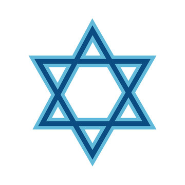 star david symbol isolated icon vector illustration design