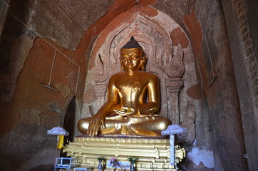 Obraz premium Buddha-Figur Bagan, Myanmar