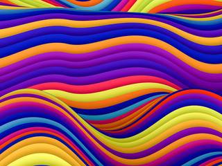 Abstract Striped Design