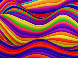 Abstract Striped Design