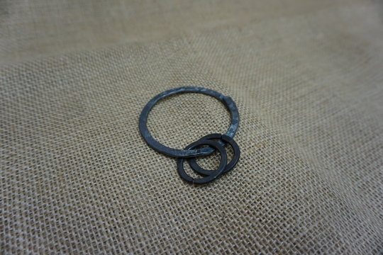 viking draupnir amulet rings based on finds from gotland sweden reconstruction by Daegrad Tools