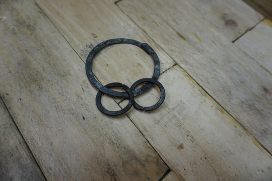 viking draupnir amulet rings based on finds from gotland sweden reconstruction by Daegrad Tools