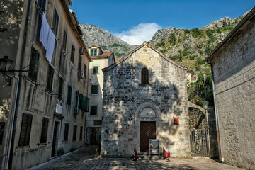 Fototapeta na wymiar Church of St. Michael in Kotor, Montenegro.