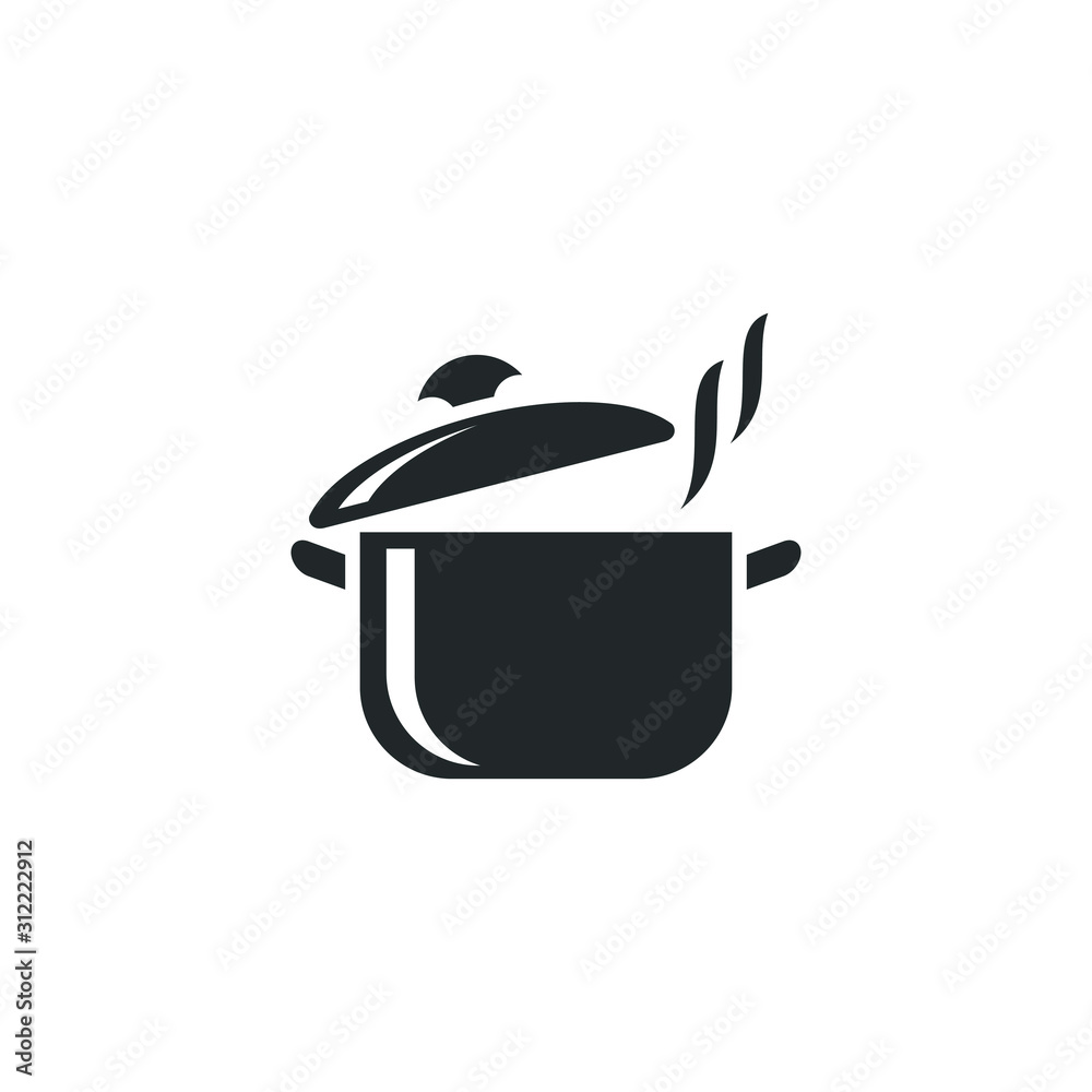 Poster pan icon template color editable. pan symbol vector sign isolated on white background illustration f