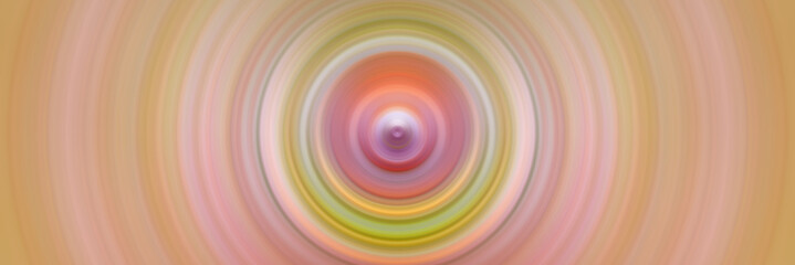 Abstract image. Concentric circles around central point. Flash Light. Designer background.