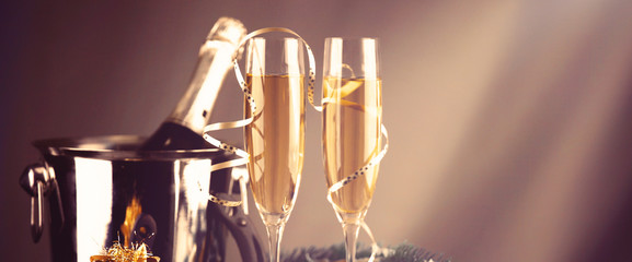 Champagner zum Fest