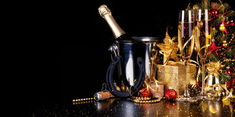 Champagner zum Fest