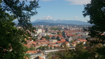 Ljubljana is the capital of Slovenia, a beautiful city