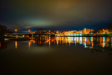 Fischerstadt in Minden - Nachtaufnahme