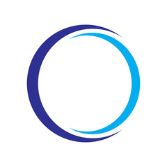 Circle icon logo vector illustration design template