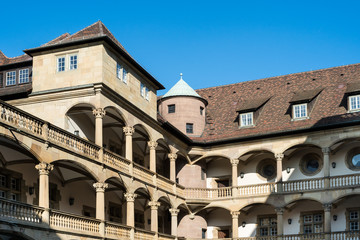 Fototapeta premium Arkadenhof im Alten Schloss in Stuttgart