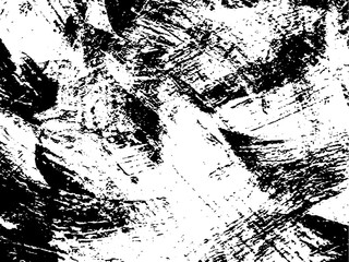Naklejka premium Abstract monochrome background of ink spots. Grunge texture black and white