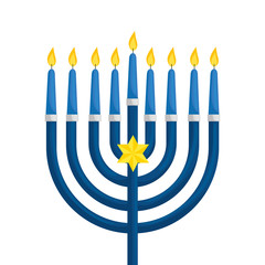 chandelier with candles decoration isolated icon vector illustration design