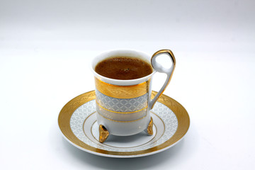 Turkish coffee cup arabic coffee, greek coffee