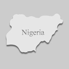 map of Nigeria
