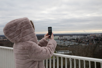Frau in Berlin
