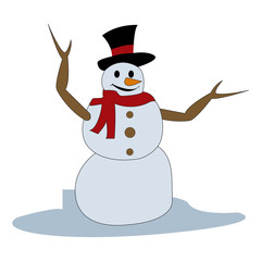 Snowman icon 