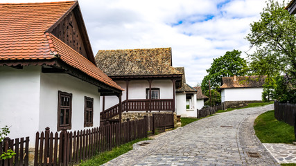 Fototapeta na wymiar Europe, Hungary, Holloko town. Part of a historical cute little town in Nograd.