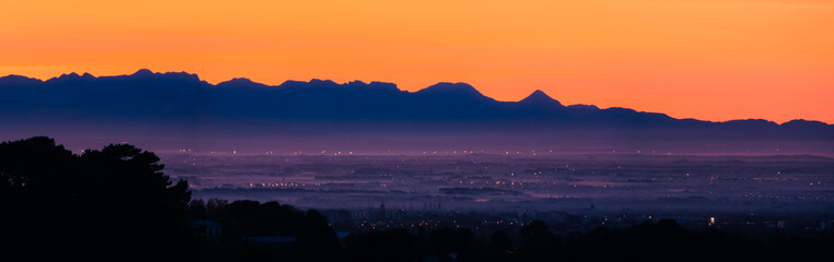 Aerial view at Cape Town Khayelitsha