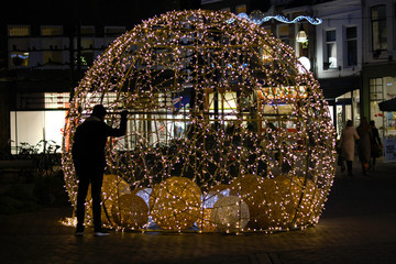 Man From Behind Standing The