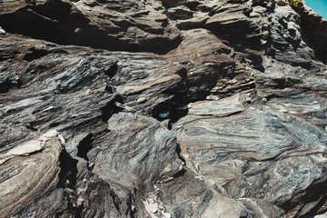 rocks in water